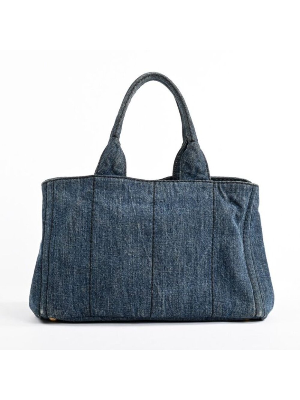 Prada Tote Canapa Totes Blue - Picture 3 of 10
